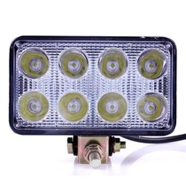  Car truck loading car 12V24V super bright LED 4 inch 8 bead spot light plus square light auxiliary engineering light
