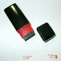 Q card photosensitive printing Finger seal mark printing Small automatic ink can be repeatedly refueled 10*5mm