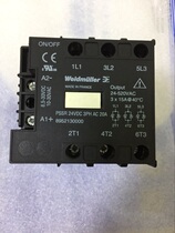 Original dress Weidler Solid State Relay PSSR 24VDC 3PH AC 20A 8952130000