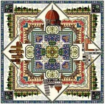 CD Tuscan original drawing A3 original imported cross stitch Chatelaine Designs