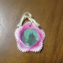 50 s color old photos Suzhou scenic spots hand-made rope photo accessories photo bag really old