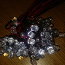 New bumper cars with lanterns lamp beads bulbs colorful flashlights beads amusement equipment lanterns for amusement equipment