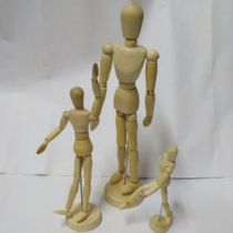 Cygoman wooden hand wooden doll puppet comic dissecting human joint activity action doll large medium and small