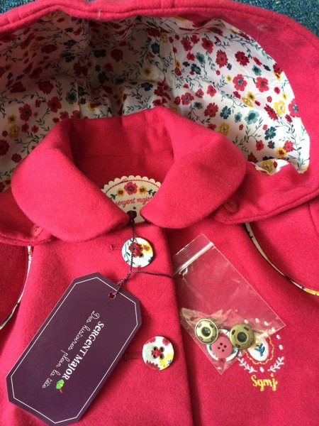 Manteau pour fille en mélange - Ref 2162432 Image 12