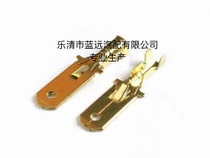6 3 inserts sheet plastic double thickened wiring terminal with thorn with hook connector DJ611-6 3 A-B