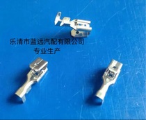 Manufacturer direct sales DJ6212-4 8B 4 8 Anti-back insertion spring insert-piece car wiring terminal copper terminal connector