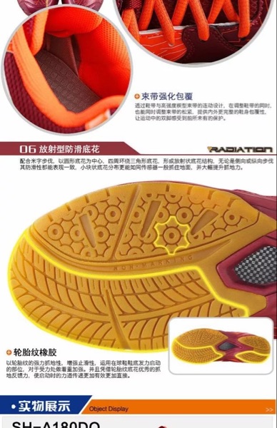 Chaussures de Badminton uniGenre VICTOR - Ref 843389 Image 6