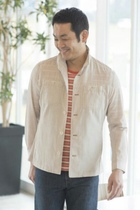 Export Japanese fake step mens autumn winter coat cardigan casual jacket jacket A2