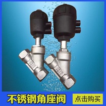Jiangsu Xie Valve Stainless Steel 304 Plastic Head Wire Extrusion Pneumatic Steam High Temperature Angle Valve