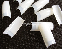 500 nail tips natural french acrylic artificial false nails