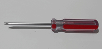 Screwdriver concave U-shaped word notch M2 6 bull socket