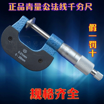 Blue scale direct public law line micrometer 0-25-50-75-100 3 mm Blue scale public law line micrometer