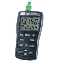 Taiwanese TES-1315 K-type thermocouple temperature record meter TES1315 thermometer