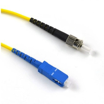 Fiber jumper SC-ST square head turn bayonet optical fiber jumper SC-ST tail fiber 3 m single mode fusion