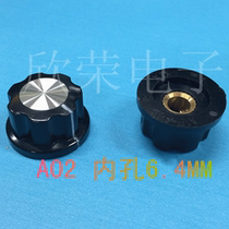 MF-A02 potentiometer knob Bakelite knob hat governor Knob Copper core hole 6 35MM