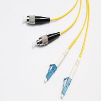 Optical fiber jumper LCC-FC small square turn round outlet optical fiber jumper tail fiber 3 m single mode 1 pair 11