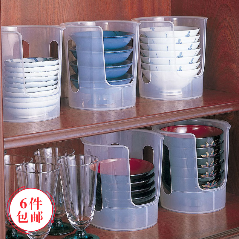 Japanese brand kitchen rack plastic bowl rack storage rack bowl chopsticks storage box