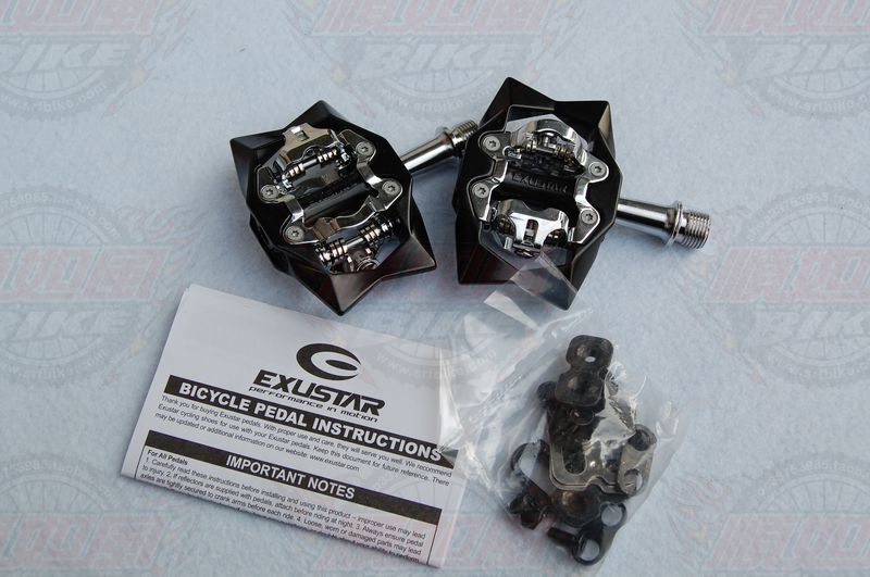 Genuine Licensed Exustar E-Pm221 Mountain Bike Lock Pedals Mountain Self-Locking Pedals