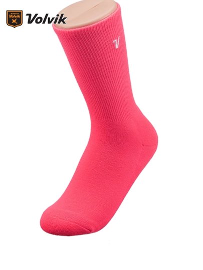 Volvik – chaussettes de golf pour femmes, colorées, confortables, respirantes, solides, mi-mollet, sport, nouveau style, corée du sud