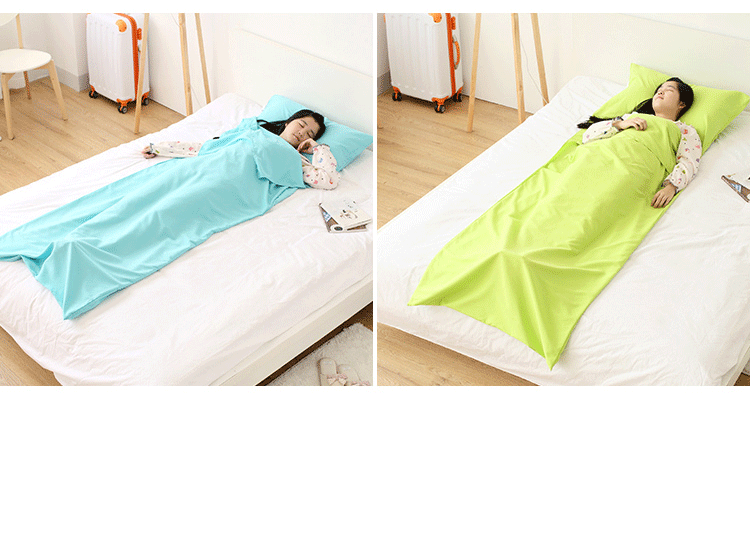 Han cotton xách tay du lịch người lớn bẩn bẩn chống bẩn du lịch túi ngủ Khách sạn sức khỏe đôi túi ngủ shopee
