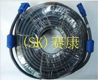 S K Seikan 50 m 3 6VGA Line 96 braided double magnetic ring pin-pin Display Line Projector Signal Line