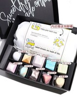 Rever turn to bath Blast Chocolate Gift Boxes Essential Oils Bubble Feet Ball Foot Bath BALLS BATH Nourishing spa10 Gifts