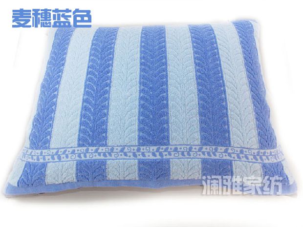 Khăn bông đơn tinh khiết dày 9 nhân dân tệ 1 đôi Hai cặp khăn treo thoải mái xác thực nhà sản xuất giảm giá mua thêm - Khăn gối vỏ gối