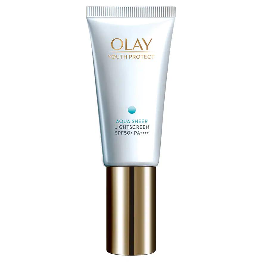 Japan olay Yulin oil sunscreen small white umbrella 50 times the only water sensor isolation cream 30ml zero gravity refreshing