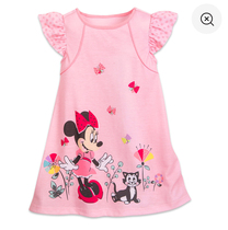 (DISNEY USA) Minnie Minnie childrens short-sleeved nightdress