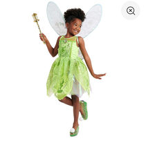 (DISNEY USA) Tinker Bell Tinker Dong Princess Childrens Show Dress Princess Dress