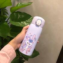 Xingdelu insulation cup childrens water cup with straw baby girl high-value student 304 stainless steel kettle