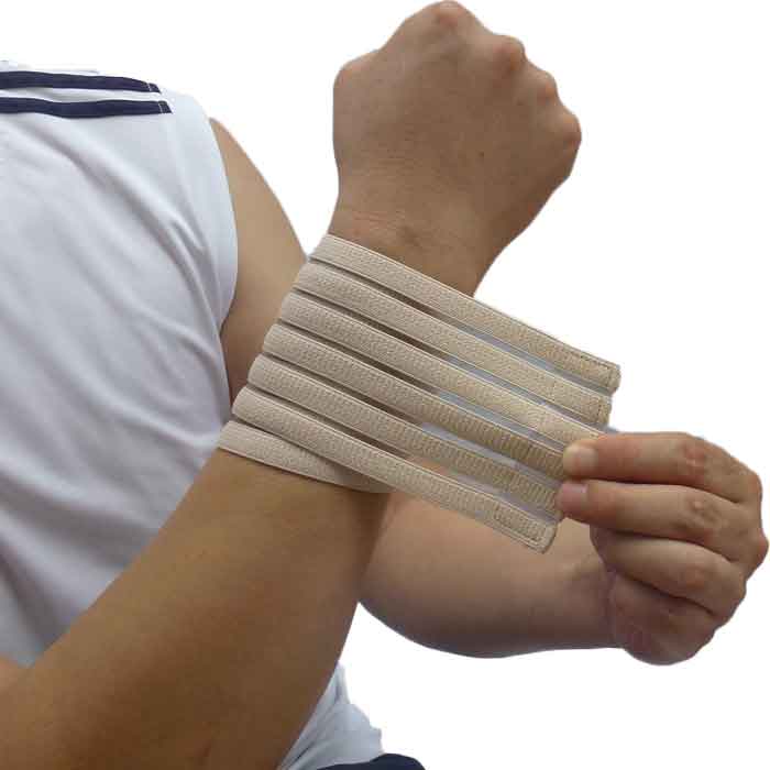Jianchen sports bandage wristband basketball badminton breathable winding adjustable wristband