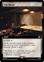 Slowpoke Card Magic: The Gathering War Room Expansion English Doctor Who Land Gold