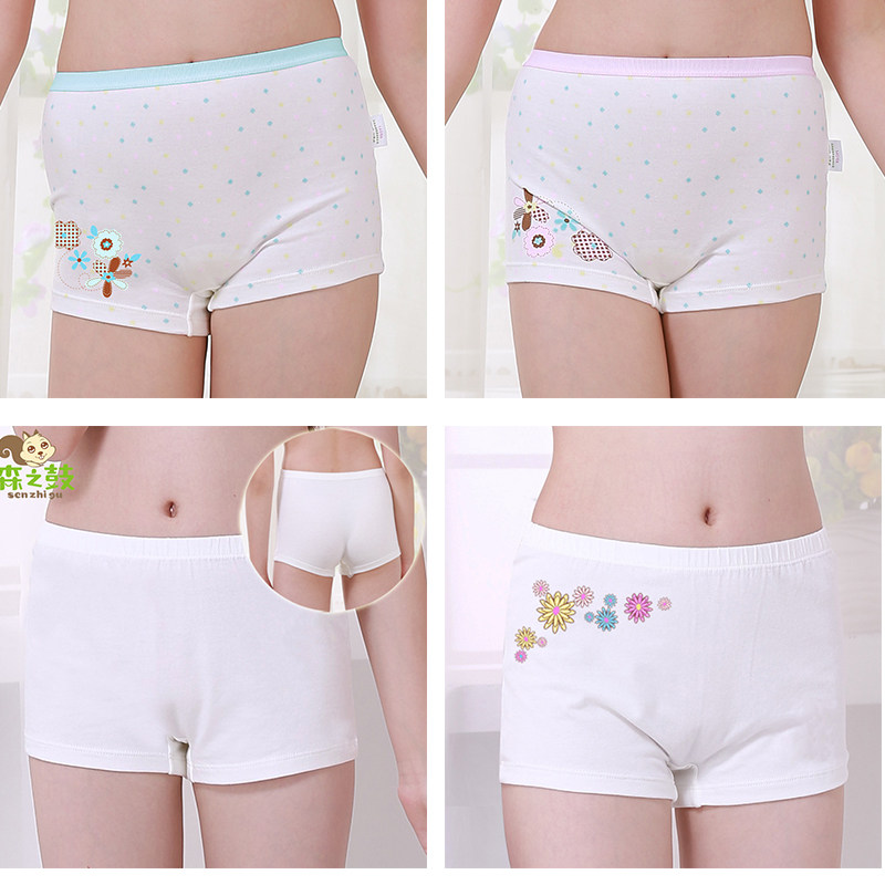 Little girl 11 middle school children 12 student underwear boxer 9-13 year old girl 8-15 cotton underwear boxer pants