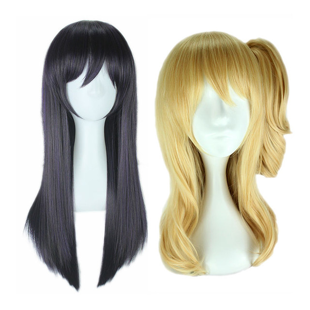 ກິ່ນຫອມຫມາກນາວ Ahara Yuzu Ahara Mei cosplay wig ສົ່ງຟຣີ