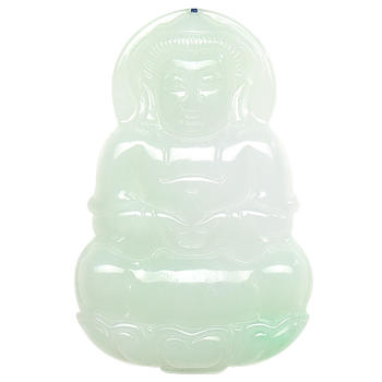 Colorful yunnan jade guanyin ice seed jade