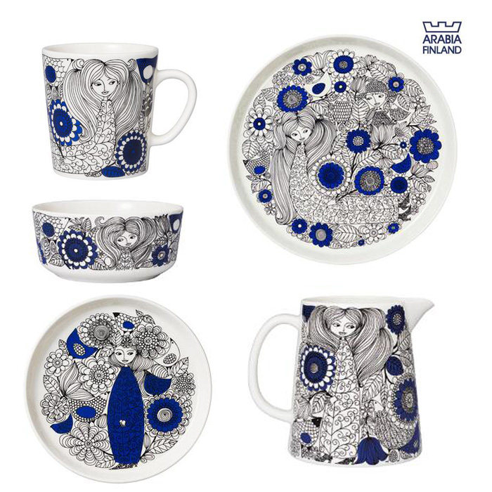 Arabia Jungle Series Handdrawn Mac Cup Coffee Cup Cup Cup Cup Catering Bowl Dining Bowl West Click