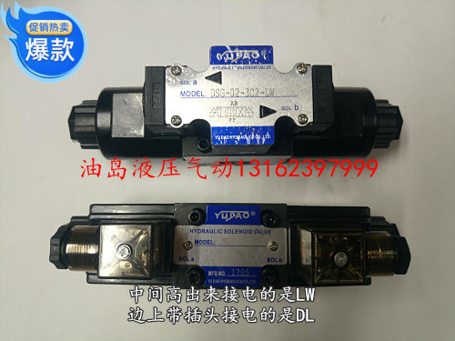 Solenoid valve hydraulic valve electromagnetic directional valve DSG-02-3C2 AC220V 110V DC24V DC12V