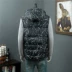 Thu đông 2018 cộng với phân bón XL nam xuống áo vest nam vest nam áo khoác vest cotton 330 kg - Cực lớn Cực lớn