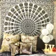 Ấn Độ Mandala Mandala hangcloth thủ công nhà sofa giường khăn trải bàn khăn trải bàn trang trí tường