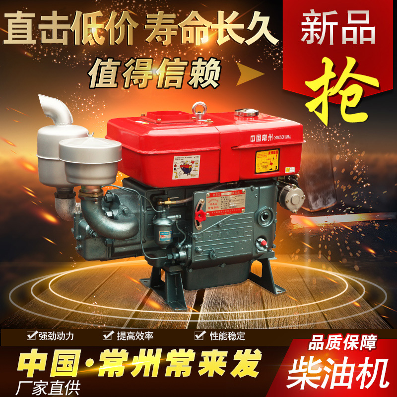 ZS1130 Series 30 HP Diesel Engine Single Cylinder Diesel Engine Changzhou Diesel Engine