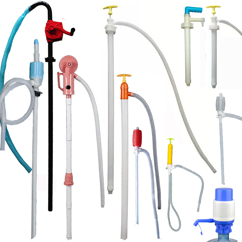 (manual oil extractor large full) size number plastic oil pumping hand pull handle rocking self-flow siphon oil pumping suction pump