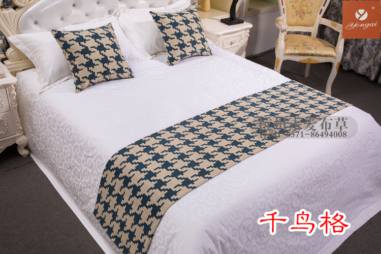 Yong Ai Khách Sạn Cao cấp Giường Cờ Giường Cover Bed Turban Hiện Đại Giường Đơn Giản Bài Trí Trang Trí Tùy Chỉnh Bán Buôn