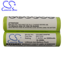 CS applies the AS-Schwabe Lichtfbrik LED Handlampe EVO3 power tool battery