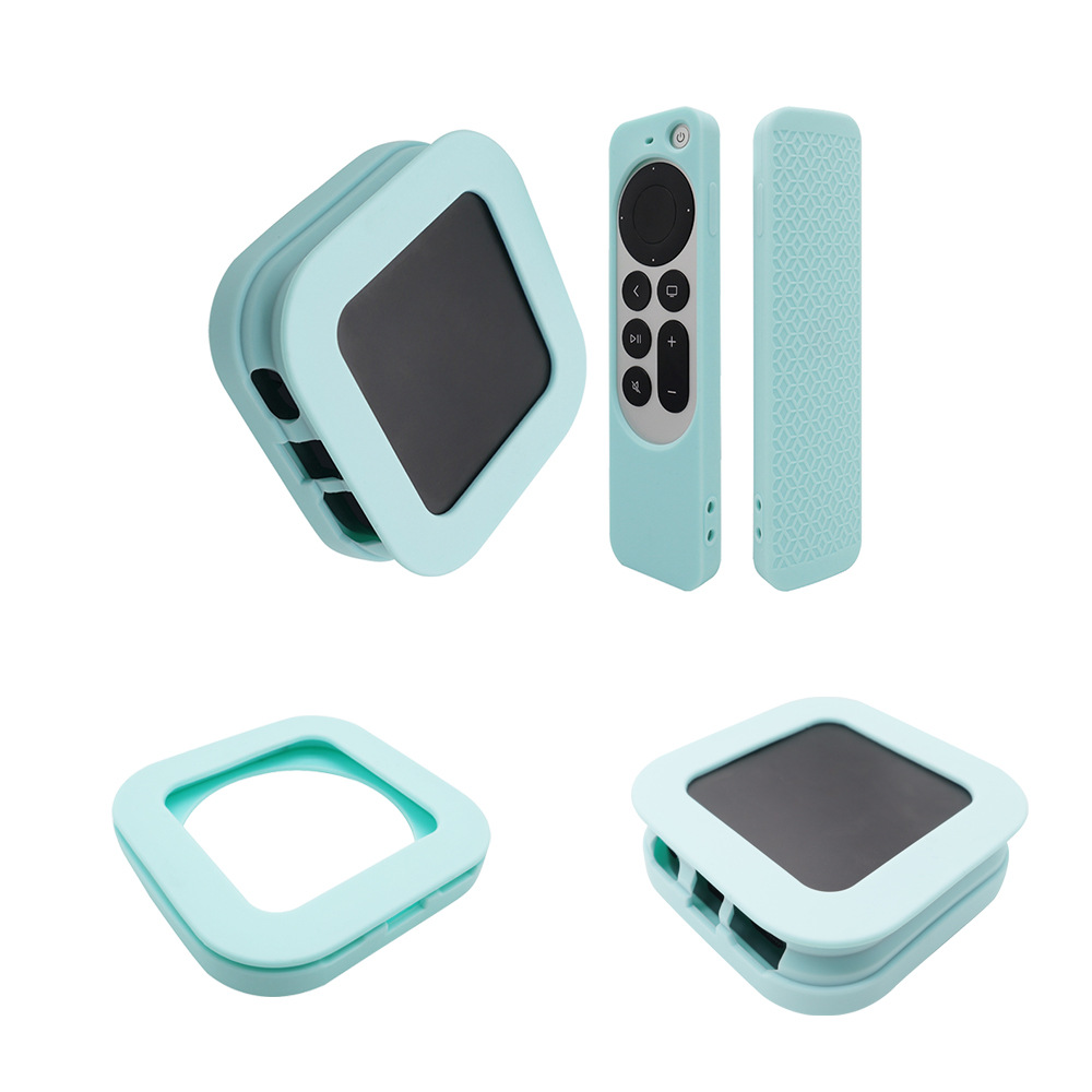 Apple TV set - top box remote control for 2022 Apple TV set - top box folding silicone protective suit