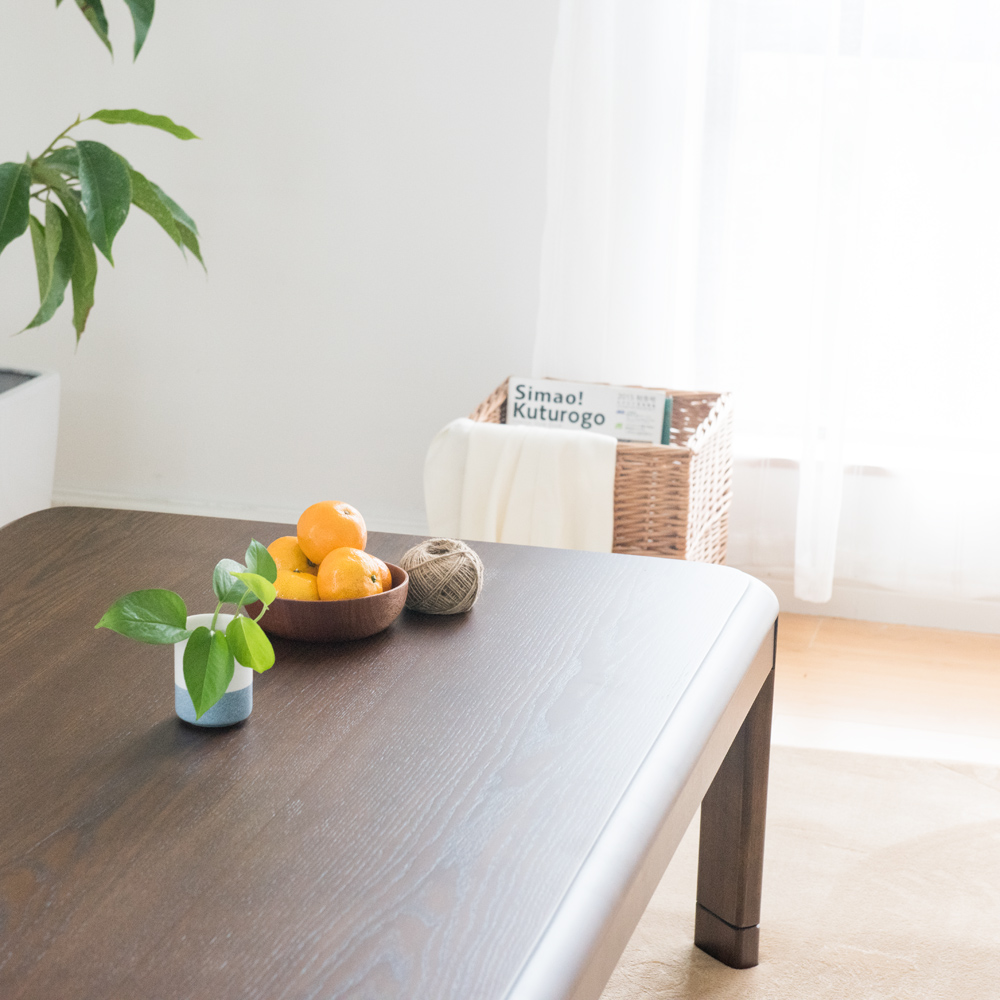 [USD 118.25] Japanese warm table tatami quilt stove table kotatsu solid