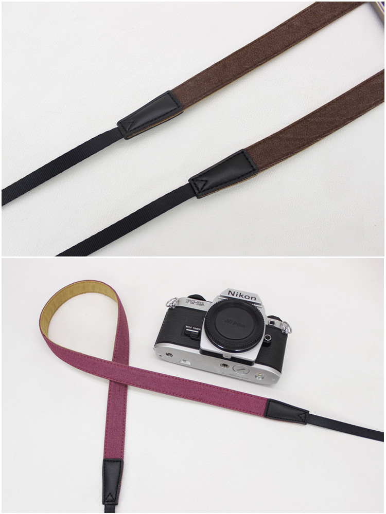 Ảnh chàng cao bồi đường hẹp phần máy ảnh dây đeo nén dây đeo vai vi camera với dây đai máy ảnh Polaroid retro SLR - Phụ kiện máy ảnh DSLR / đơn kẹp điện thoại tripod