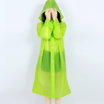 Fashion Transparent adult couple long tiled raincoat poncho for men and women