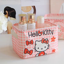 Special clearance pink and tender Melody cloth art desktop storage box cosmetics snacks storage basket small storage