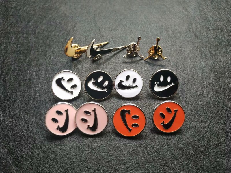 Compatible with Nike Metal Shoe Buckle Hook 97 Smiley Face Shoe Buckle G-Dragon Air Force One Af1 Daisy Buckle Decorative Buckle